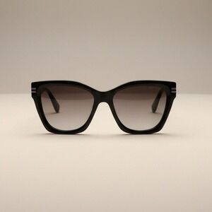 Steve Madden Black Cat-Eye Sunglasses with Gradient Lenses